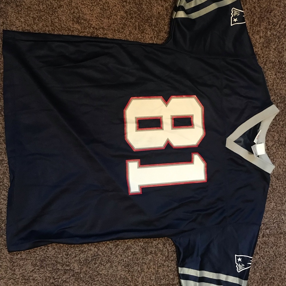 Vintage Randy Moss New England Patriots Jersey NFL - Picture 3 of 3